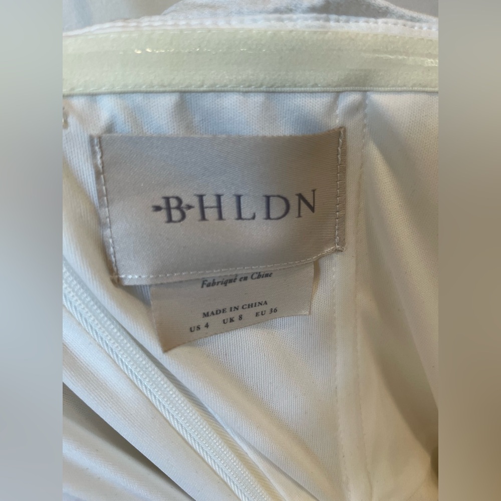 BHLDN Kelli Strapless Tulip Hem Dress, Women’s US 4 - Picture 4 of 8